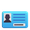 identification card emoji